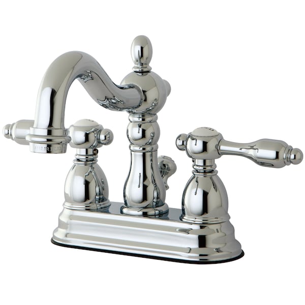 4" Centerset Bathroom Faucet, Chrome